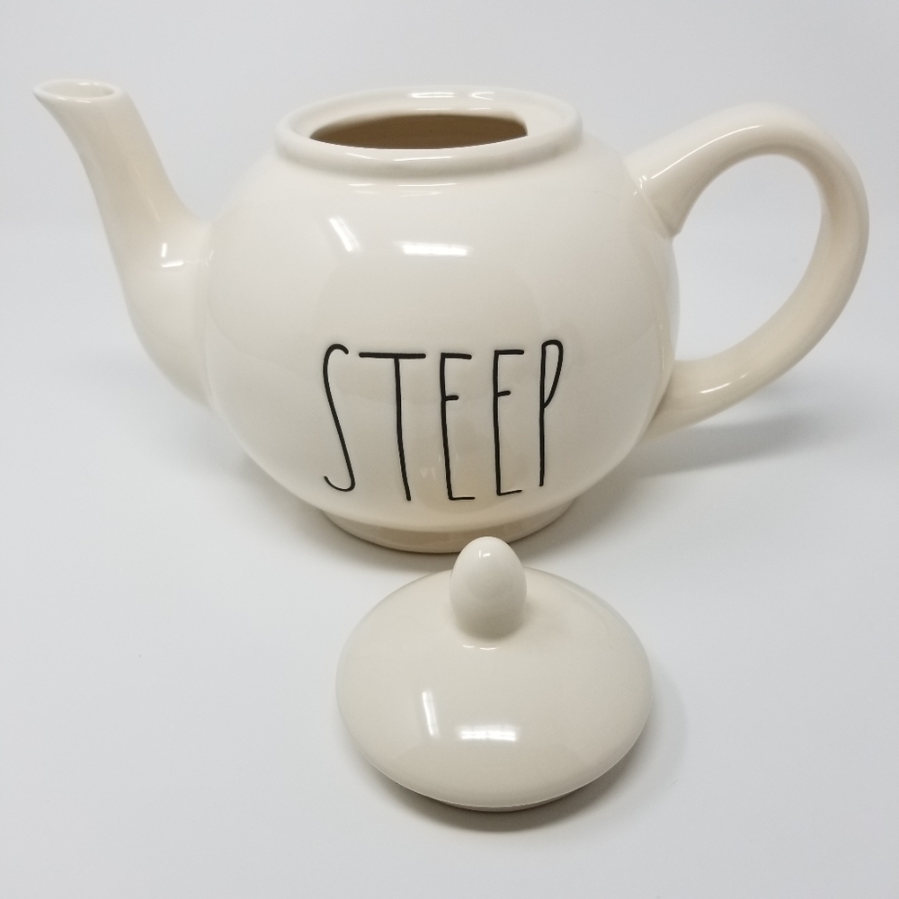 Rae Dunn STEEP Teapot - Picture 2 of 5